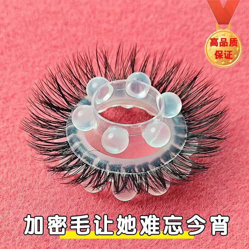 新款羊眼毛圈羊眼睛圈套马毛男士马尾圈硅套圈环羊眼羊眼圈不掉毛