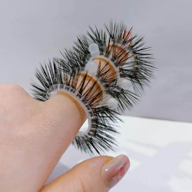 羊眼睛圈套马毛男士马尾硅胶环套圈夜光弹力不断新款羊眼圈不掉毛