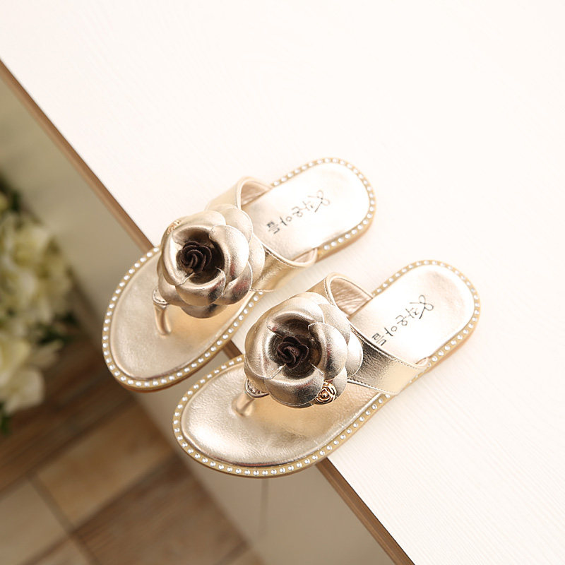 Chaussons enfants en similicuir pour été - semelle tendon - Ref 1035203 Image 1