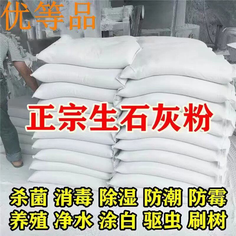 生石灰粉10斤除湿防潮防霉吸水
