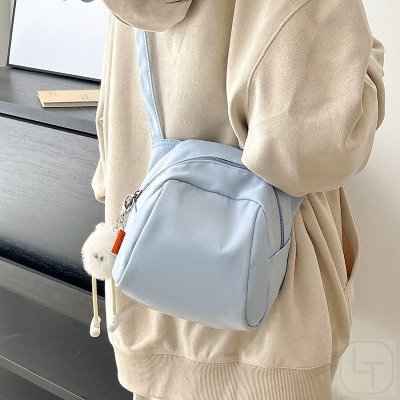 新款女士休闲百搭大容量单肩斜挎包时尚通勤包包可爱学生手机包