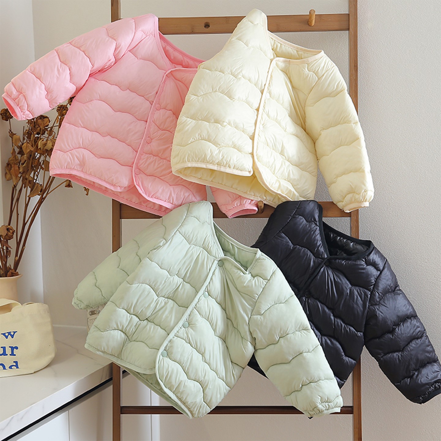 2025新款棉衣宝宝轻薄款儿童羽绒棉服外套男女童内胆中小童小棉袄