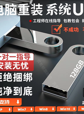 系统u盘电脑重装一键安装机win10专业7旗舰w11纯净pe启动通用优正