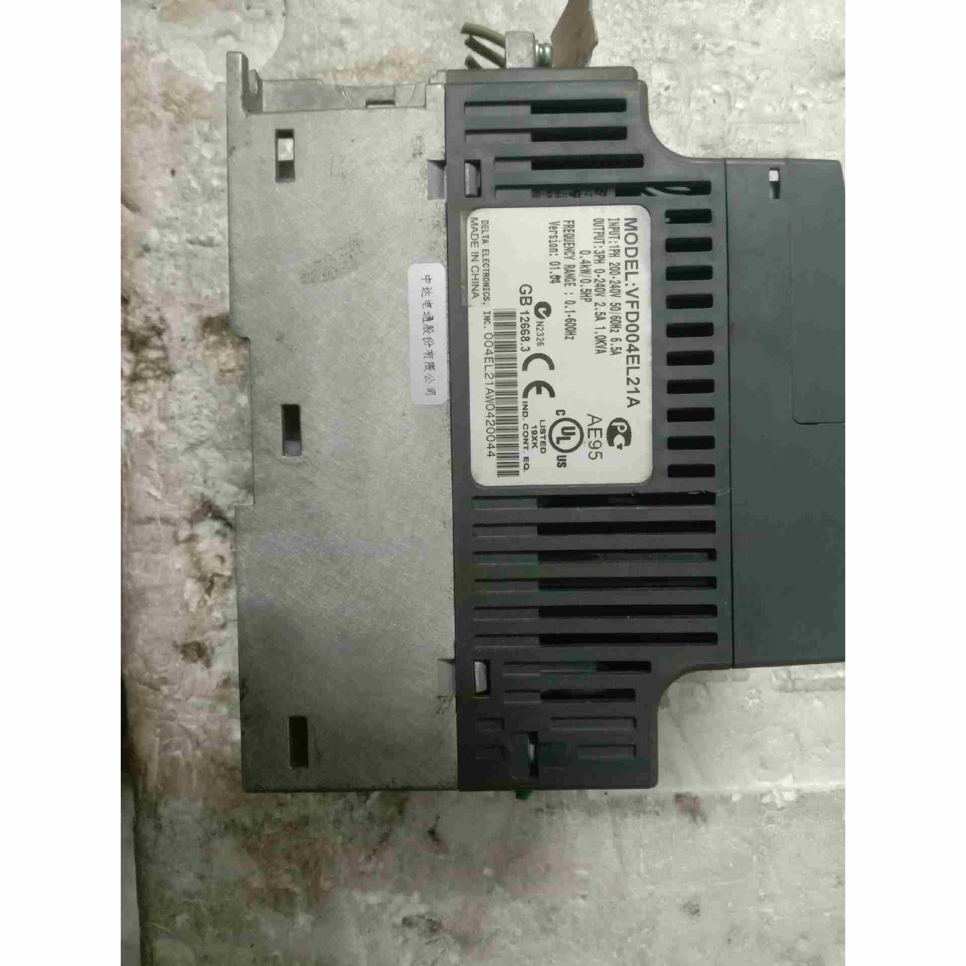 台达变频器VFD004EL21A 变频器，不是实价