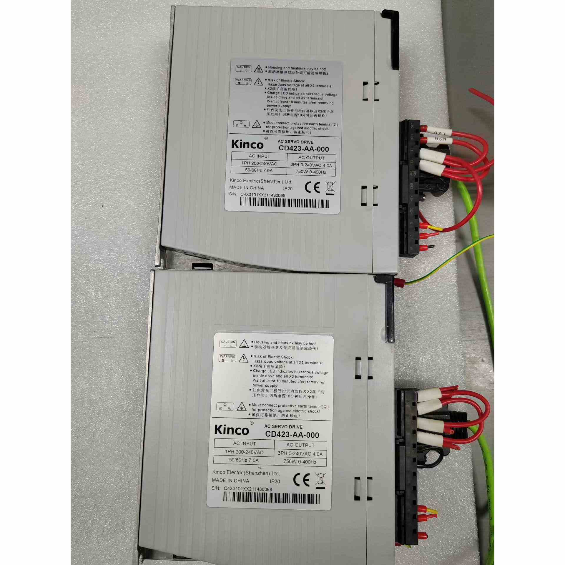 步科伺服驱动器750w,CD423-AA-000,二手拆机件,不是实价