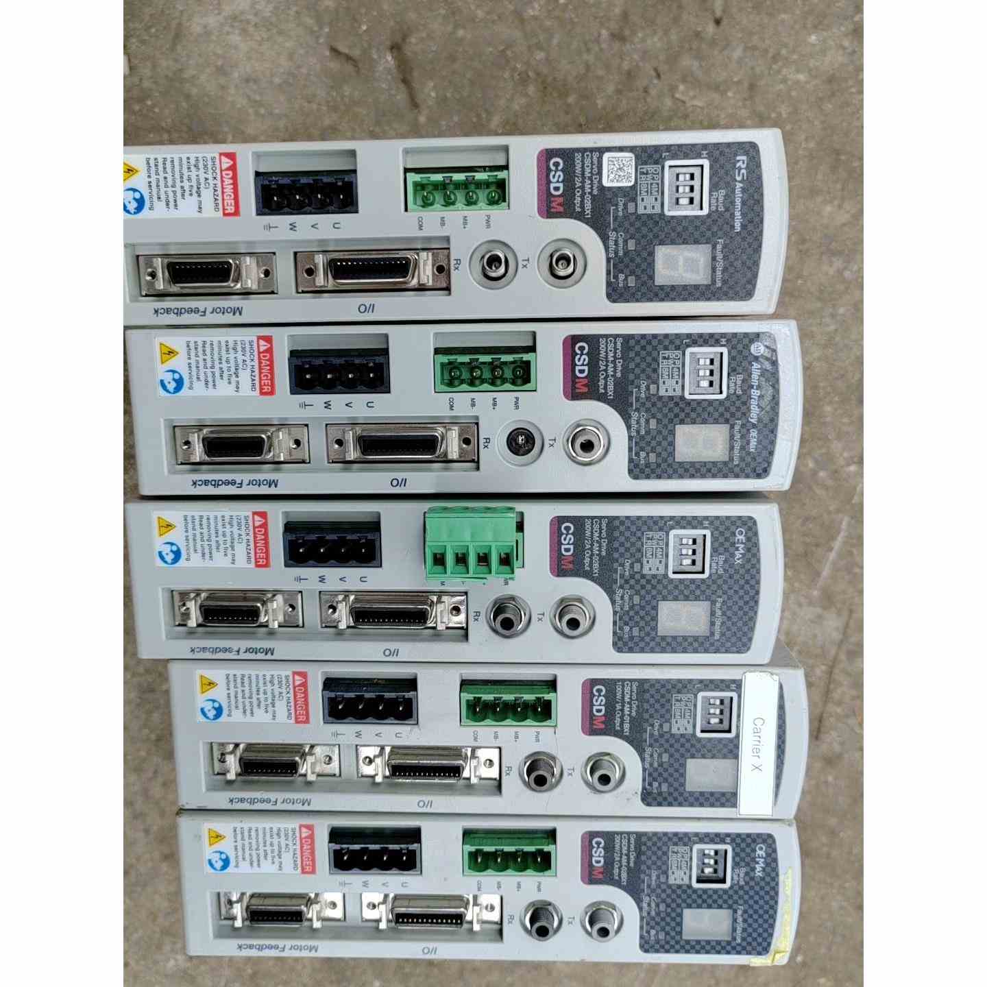 拆机RS OEMax伺服驱动器，CSDM－AM－02BX1，不是实价