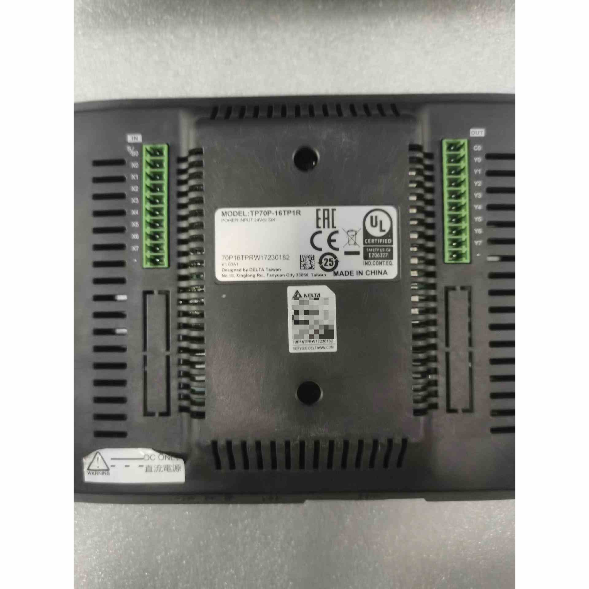 两台台达TP70P-16TP1R,正常拆机件,包好包邮,,不是实价