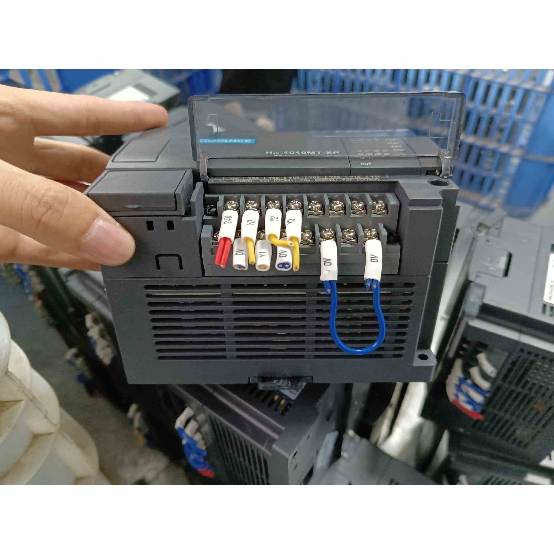 汇川PLC H2U-1010MT-XP，二手拆机件，H2U系，不是实价