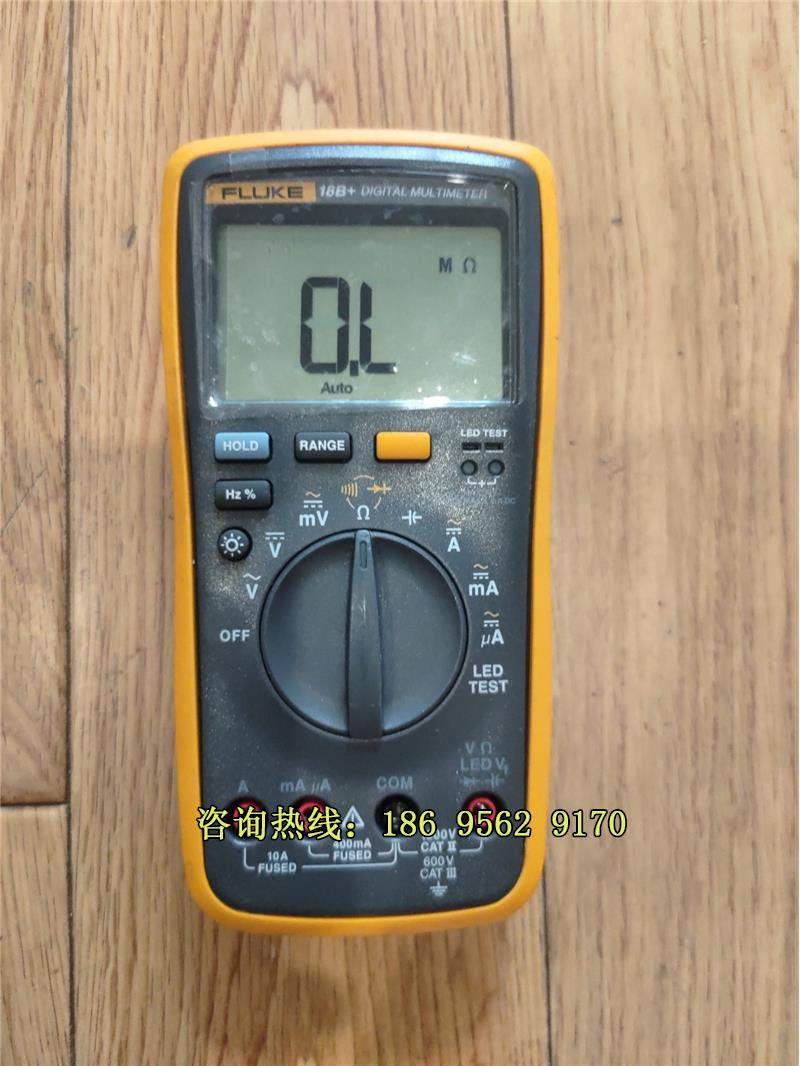 fluke18b 万用表,功能正常,成色,个人觉得不错,,不是实价