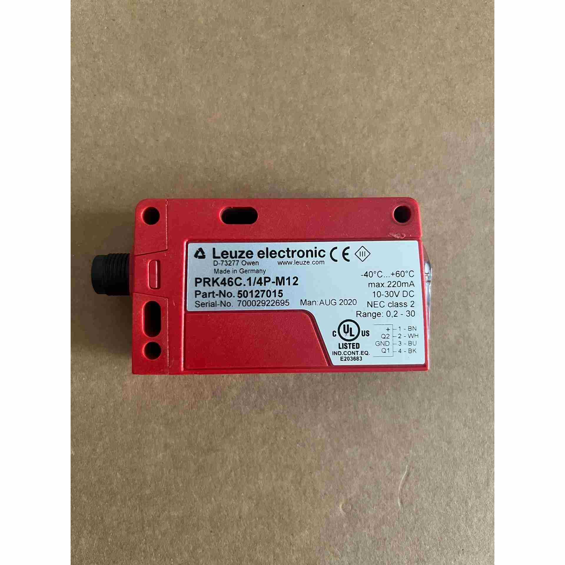 劳易测传感器 PRK46C.1/4P-M12 货号501，不是实价