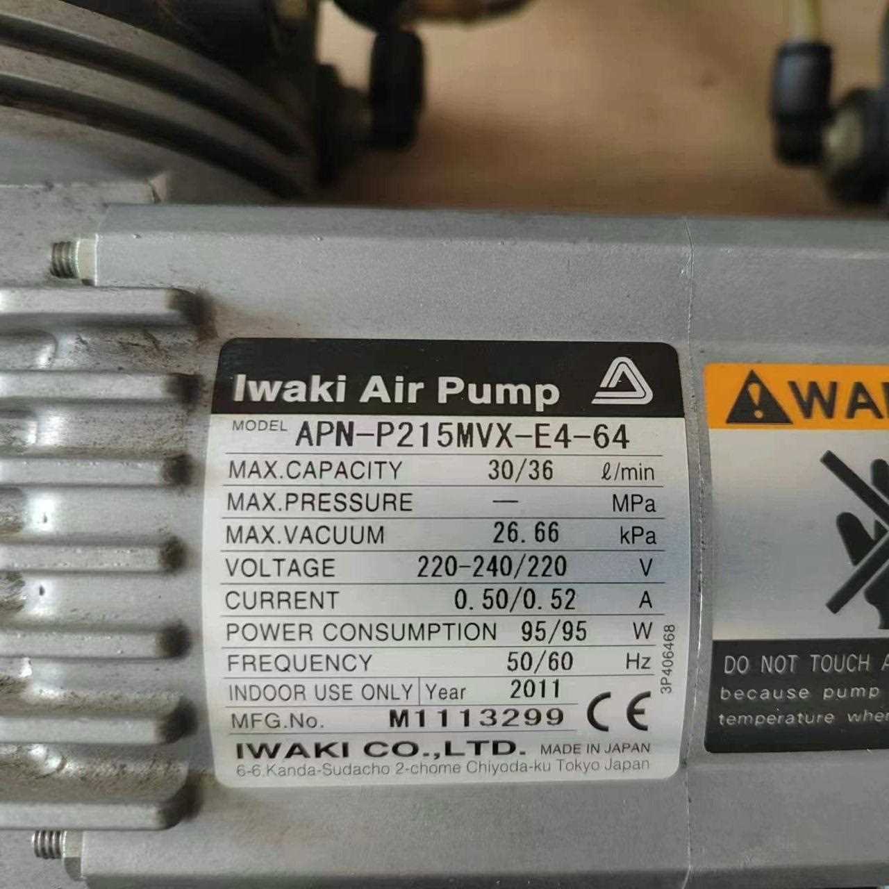 APN-P215MVX-E4-64易威奇隔膜泵真空泵CL-6，不是实价
