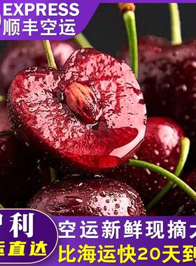 智利车厘子3j现货次日达黑珍珠桑提娜新鲜整箱4j孕妇水果樱桃礼盒
