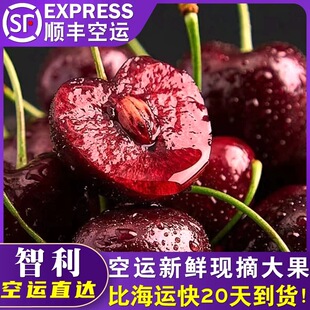 智利车厘子3j现货次日达黑珍珠桑提娜新鲜整箱4j孕妇水果樱桃礼盒