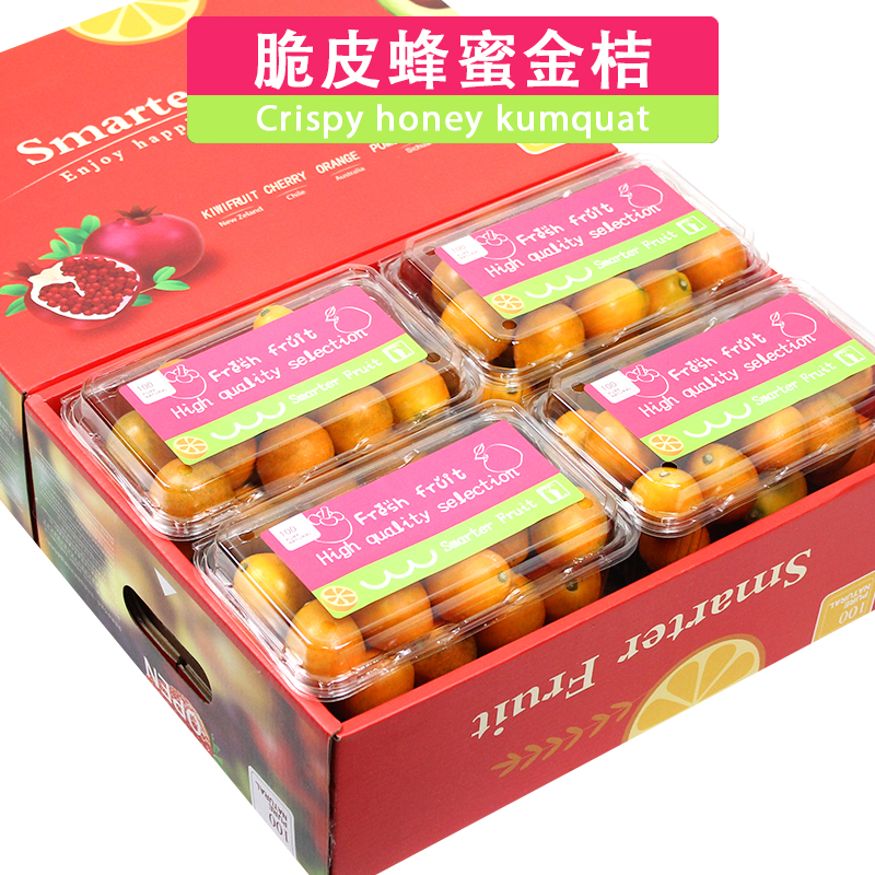 顺丰2/4斤广西脆皮蜂蜜金桔桔子孕妇新鲜应季水果维生素VC