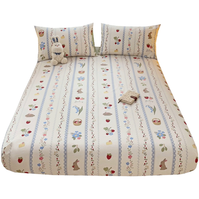 定做订制100%纯棉床笠