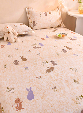 定做订制A类纯棉磨毛床笠全棉榻榻米高低床罩90*100*120*135*190