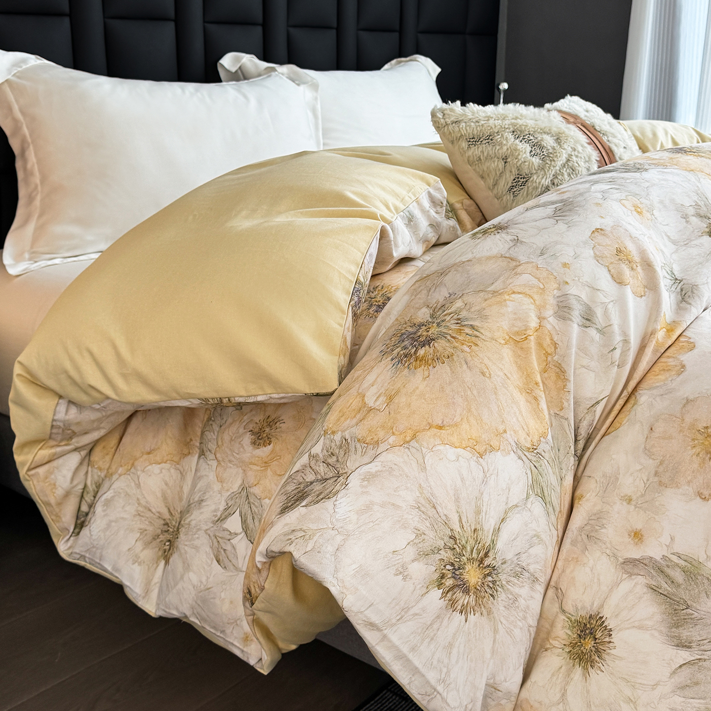 订制A类加厚全棉纯棉磨毛被套