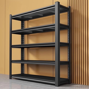 家用多功能货架钢制多层储物架杂物间地下室收纳架展示架阳台架子
