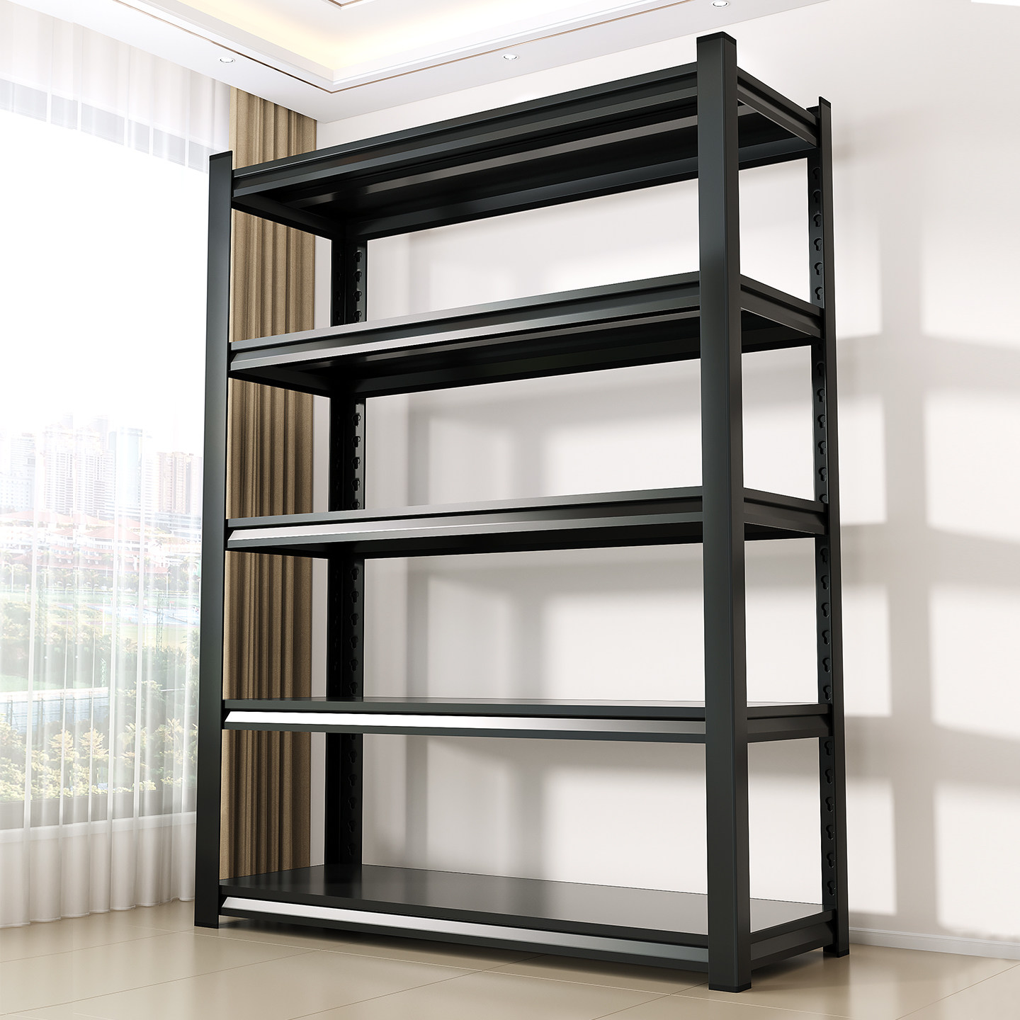 家用置物架多层落地货架客厅阳台收纳架厨房储物架杂物整理铁架子,商业/办公家具,置物架/陈列架/储物架/展示架,淘宝优惠券,粉丝福利购,淘宝优惠卷