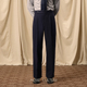 男正装 长裤 羊毛厚款 法兰绒高腰单褶定制西裤 MerinoWool AC冬季