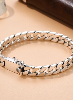 时尚潮流个性古巴链简约百搭男女