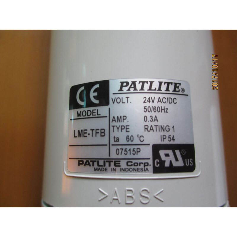 全新原装PATLITE派特莱三色灯LME-302TFB-RYG,LME-TFB