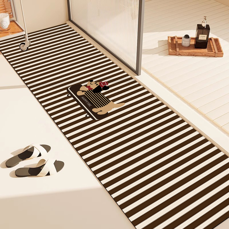 卡通浴室地垫硅藻泥吸水速干