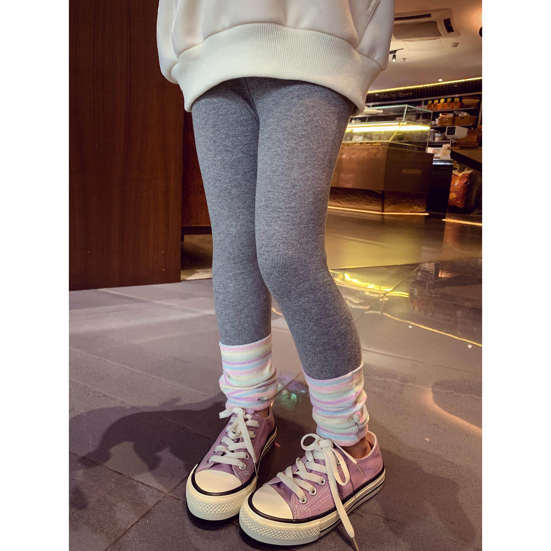 女童打底裤秋装2025新款洋气儿童高腰百搭堆堆袜裤女孩外穿紧身裤,童装/婴儿装/亲子装,打底裤,淘宝优惠券,粉丝福利购,淘宝优惠卷