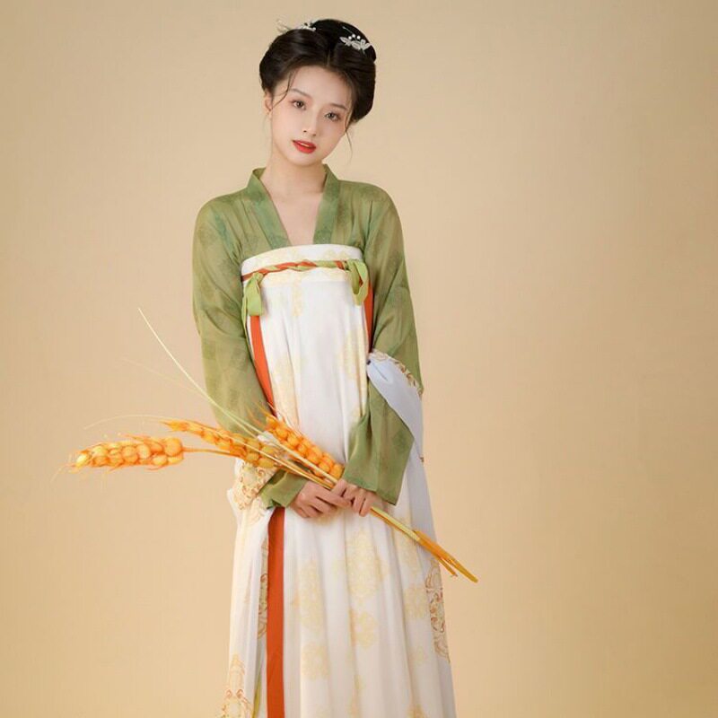 성인 HANFU 여성 봄 여름 가을 새로운 긴팔 TH