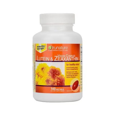 美国进口Trunature Lutein 叶黄素视力保健胶囊140粒 有效期25.7