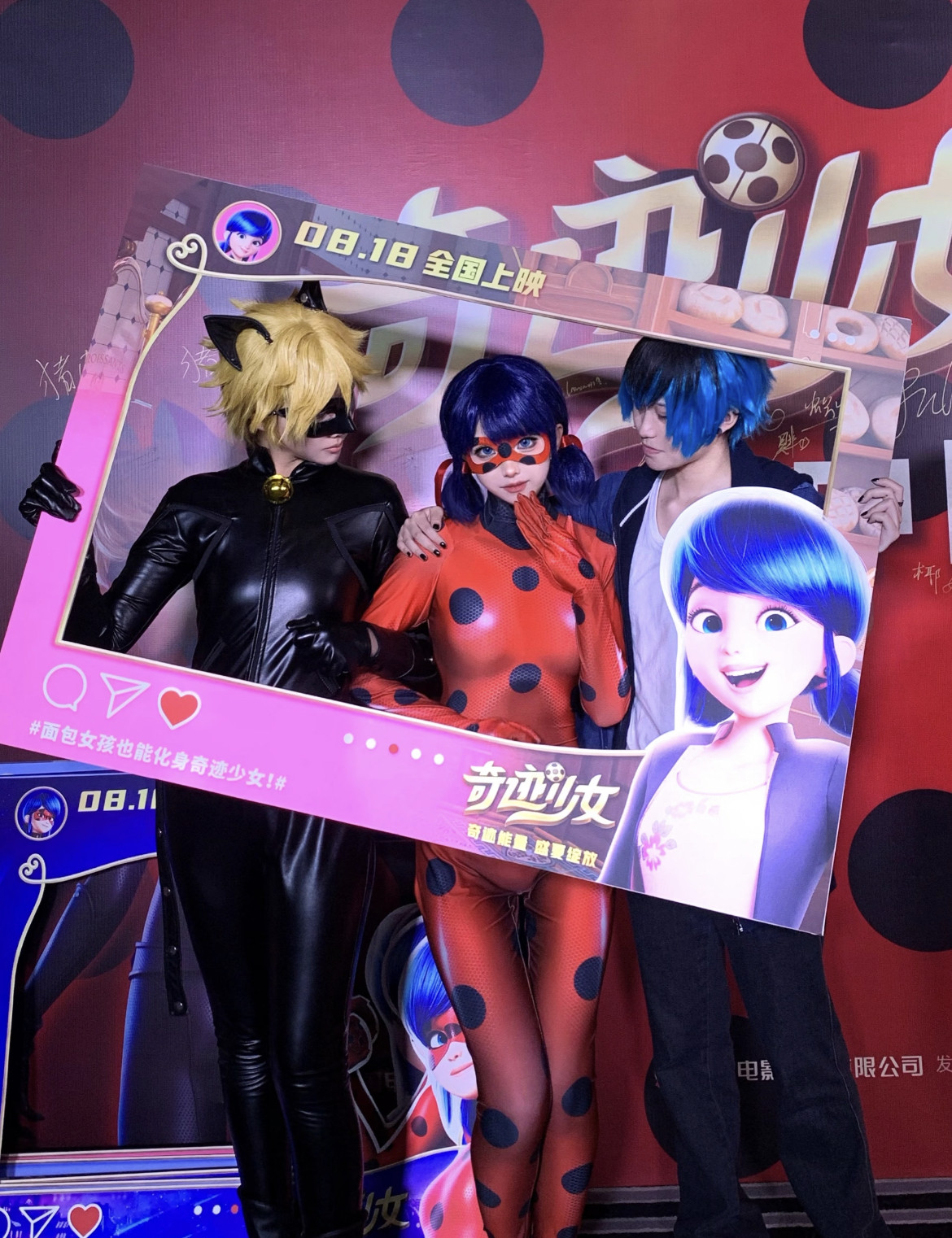 万圣节日漫瓢虫雷迪黑猫诺尔连体衣cosplay角色扮演紧身衣cos服装
