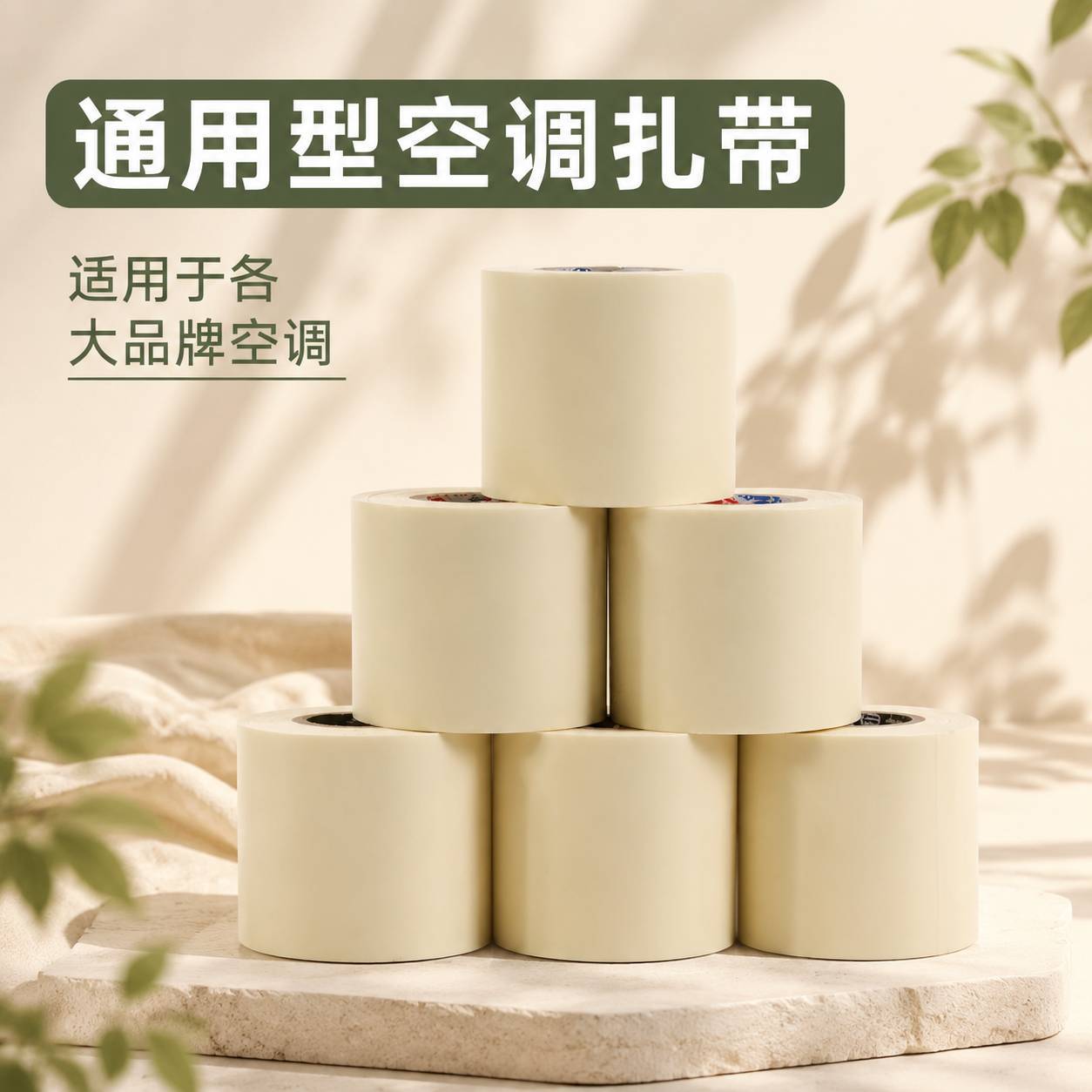 优质加厚空调扎带保温管铜管加厚包扎带防水缠绕胶带胶布空调配件