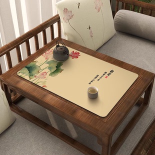 茶席茶垫吸水中式茶盘专用垫茶杯垫喝茶桌垫布硅藻泥防烫茶台垫子