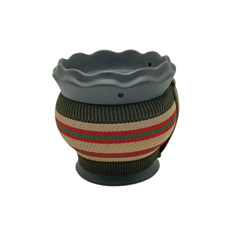 砭石灸双层莲花火龙罐艾灸罐推拿刮痧悬灸罐大艾柱艾灸盒脐灸仪器