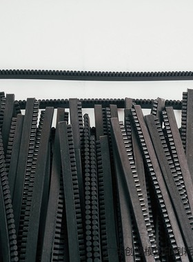 黑色沟姆弹条夹缝条 柱状胶条刀模耗材黑色颗粒平模刀版弹条
