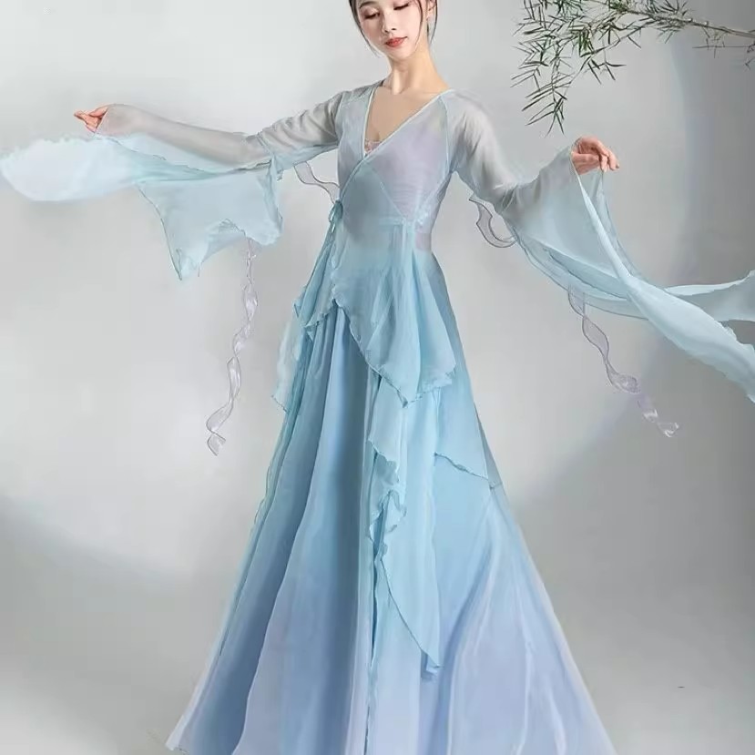 古典舞服装中国舞蹈演出练功服