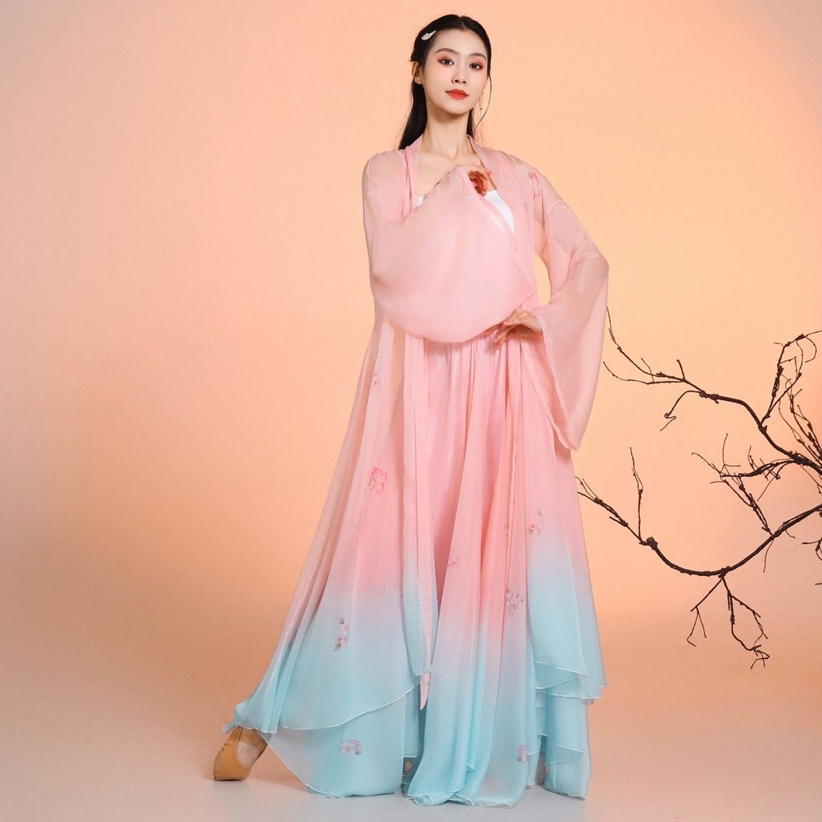 【桃夭】新款古风爵士舞表演服装