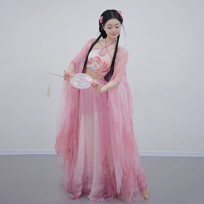 2025新款古典舞仙气飘逸练功服