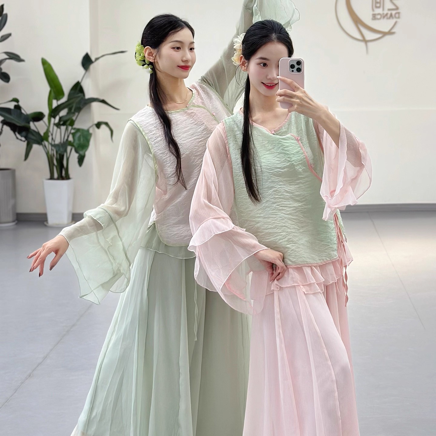 新中式古典舞练功服套装日常可穿