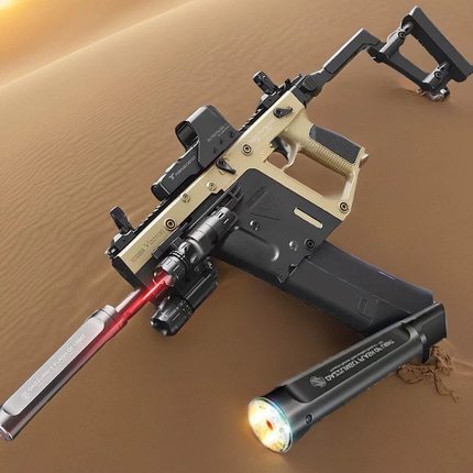 乐辉维克托短剑冲锋枪男孩儿童青少年电动连发玩具枪生日礼物首选