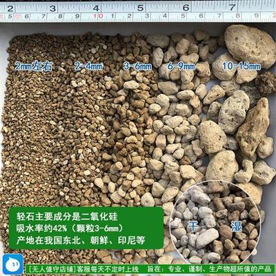精品轻石 硬质颗粒多肉营养土花土多肉植物铺面土火山石/浮石