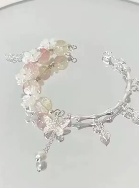 混合材质可爱莲花楼联名周手链