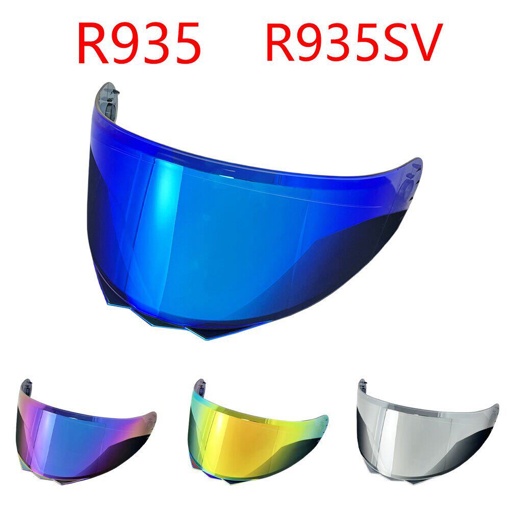 RYMIC睿觅R935镜片适用R935SV头盔镜面电镀防晒日夜通用高清夜视