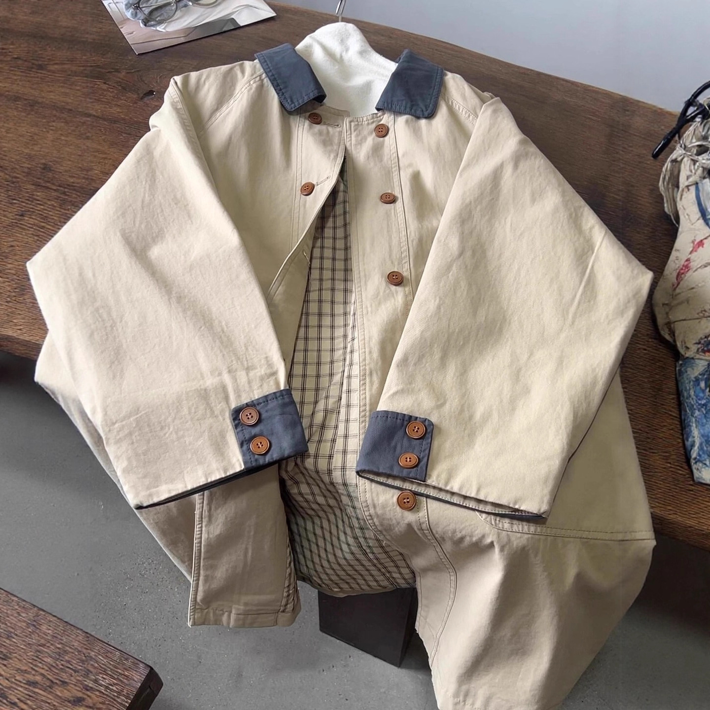 2025秋季新款风衣外套女