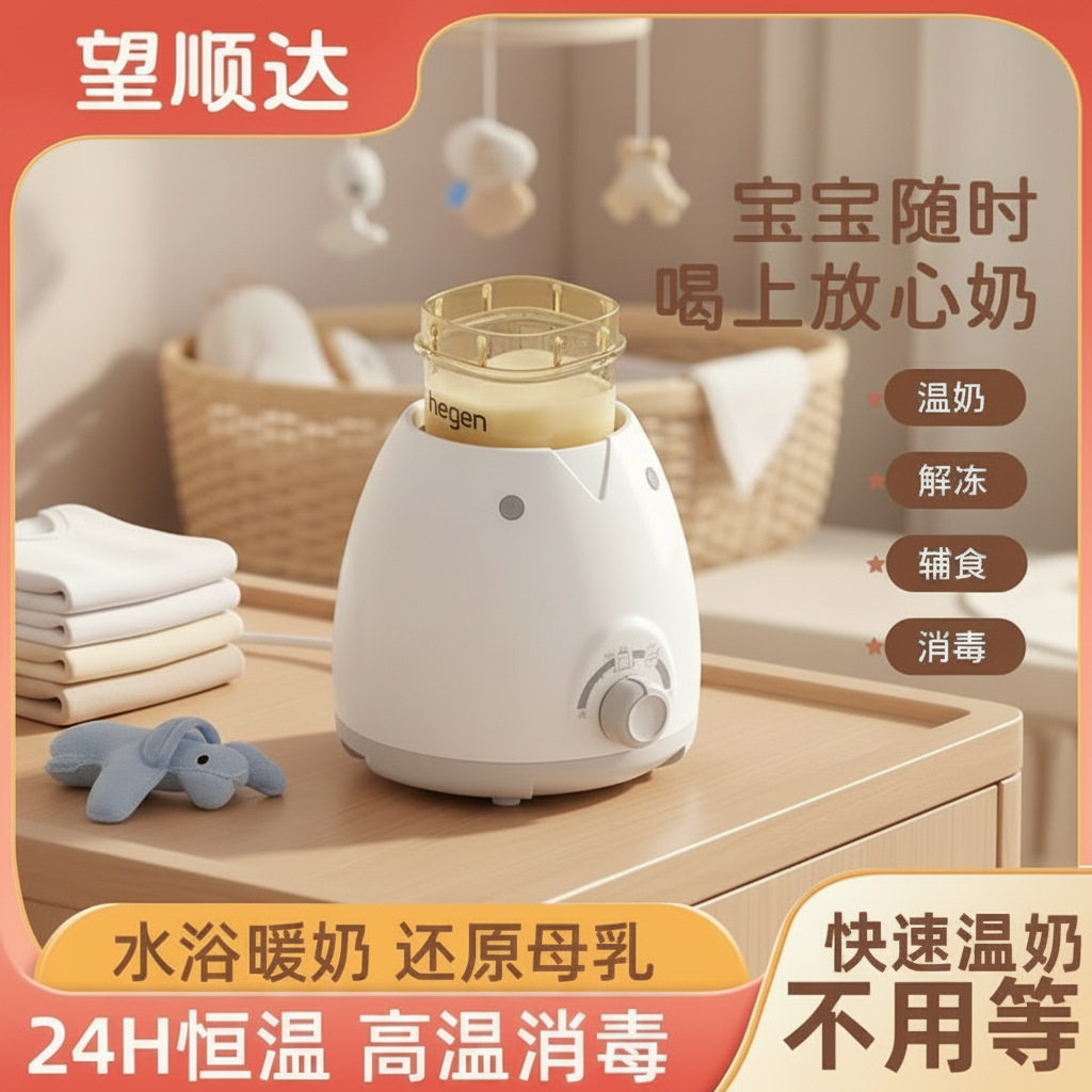 摇奶温奶器暖瓶消毒二合