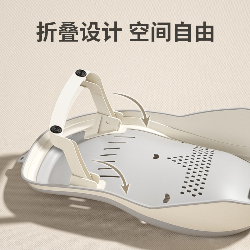 婴儿洗澡感温浴架新生儿