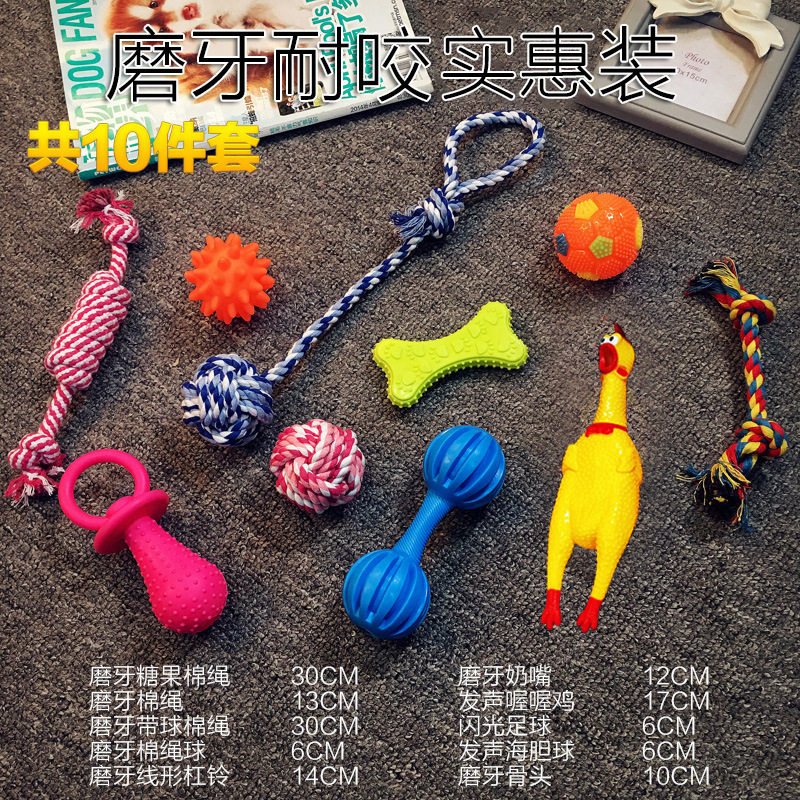 宠物玩具狗狗套装发声训