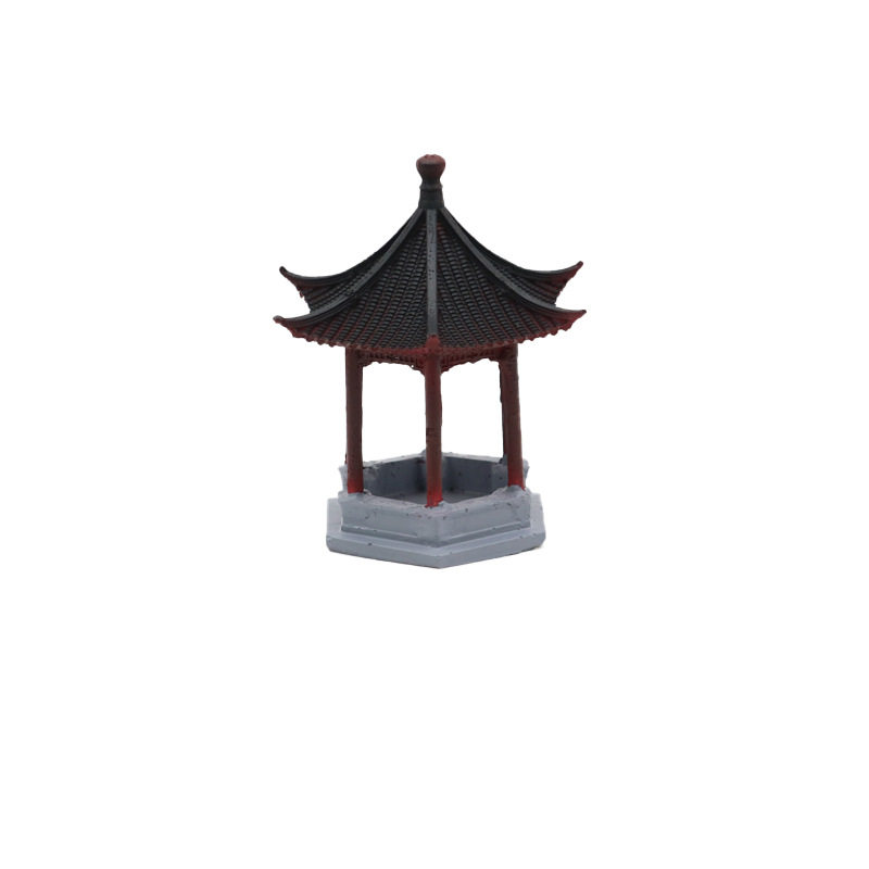鱼缸假山吸水石古建筑造