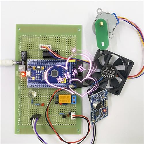 基于STM32 /51单片机 蓝牙APP控制  家居控制 LD3320语音识别开发