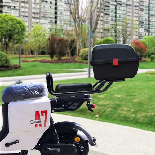 适用深远007/008/009电动车A7尾箱后货架后尾架外卖支架后备箱